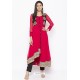 Crimson Designer Georgette Party Wear Kurti