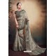 Olive Green Span Cotton Digital Printed Party Wear Saree