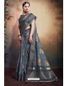 Pigeon Span Cotton Digital Printed Party Wear Saree