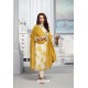Cream Heavy Chanderi Silk Designer Straight Suit