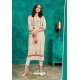 Off White Designer Party Wear Readymade Kurti