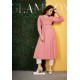 Pink Designer Party Wear Readymade Kurti