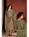 Beige Party Wear Readymade Palazzo Salwar Suit