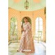 Cream Silk Jacquard Work Designer Saree