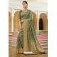 Sea Green Designer Traditional Wear Silk Saree