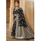 Black Designer Traditional Wear Silk Saree