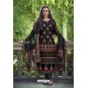 Stylish Black Pure Heavy Chanderi Silk Designer Straight Suit