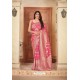 Rani Pink Designer Traditional Wear Banarasi Soft Silk Saree