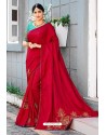 Rani Designer Sana Silk Party Wear Saree