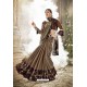 Copper Gold Latest Party Wear Imported Lycra Saree