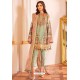 Sea Green Butterfly Net Party Wear Designer Suit