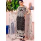 Black Faux Georgette Party Wear Designer Suit