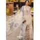 Off White Butterfly Net Party Wear Designer Suit