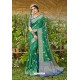 Forest Green Latest Designer Silk Traditional Wear Saree