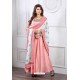 Peach Latest Heavy Designer Party Wear Suit