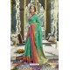 Jade Green Latest Designer Festive Wear Saree