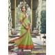 Green Latest Designer Festive Wear Saree