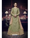 Green Heavy Embroidered Designer Wedding Suit