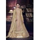 Beige Heavy Embroidered Designer Wedding Suit