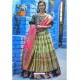 Sea And Bottle Green Heavy Designer Wear Lehenga Choli