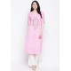 Pink Readymade Casual Wear Kurti