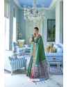 Jade Green Latest Designer Classic Silk Saree