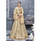 Golden Banarasi Silk Heavy Designer Lehenga Choli