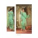 Green Georgette Designer Printed Straight Suit