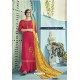 Rani Pink Pure Viscose Maslin Party Wear Palazzo Suit