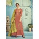 Brown Pure Viscose Maslin Party Wear Palazzo Suit