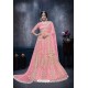 Pink Heavy Worked Designer Net Lehenga Choli