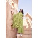 Sea Green Designer Viscose Muslin Casual Wear Salwar Suit