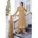 Golden Real Georgette Latest Palazzo Suit