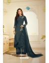 Carbon Orra Silk Designer Palazzo Suit