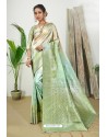 Latest Multi Colour Designer Classic Art Silk Saree