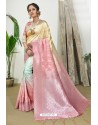 Glorious Multi Colour Designer Classic Art Silk Saree