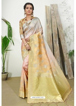 Multi Colour Designer Classic Art Silk Saree