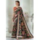 Black Silk Latest Party Wear Saree