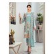 Sea Green Georgette Embroidered Designer Pakistani Style Suit