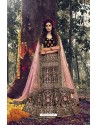 Gorgeous Maroon Pure Velvet Designer Wedding Wear Lehenga Choli