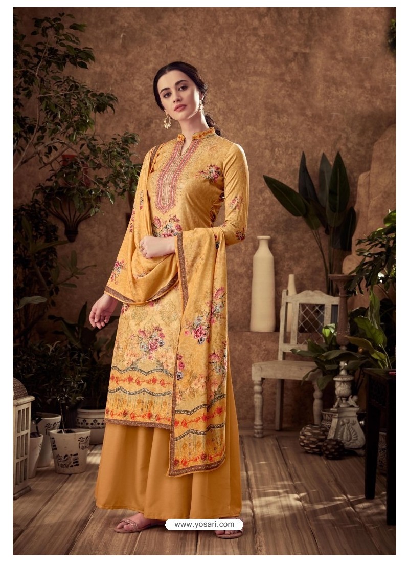 Shop Online Designer Velvet Palazzo Suit in Maroon - Shivani Style House UK