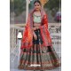 Dark Green Designer Banarasi Silk Lehenga Choli