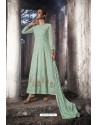 Aqua Mint Heavy Designer Georgette Anarkali Suit