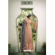 Peach Pure Viscose Chinon Party Wear Palazzo Suit