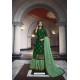 Green Pure Dola Jacquard Heavy Designer Suit
