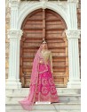 Rani Pink Heavy Art Silk Designer Lehenga Choli