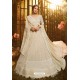 Modern White Designer Georgette Wedding Lehenga Choli