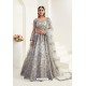 Grey Designer Bridal Wedding Wear Lehenga Choli