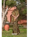 Brown Designer Classic Wear Soft Silk Saree