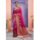 Rani Designer Party Wear Art Silk Saree